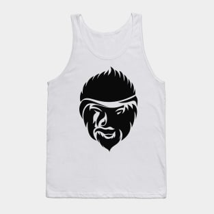 Black Monkeyman Tank Top